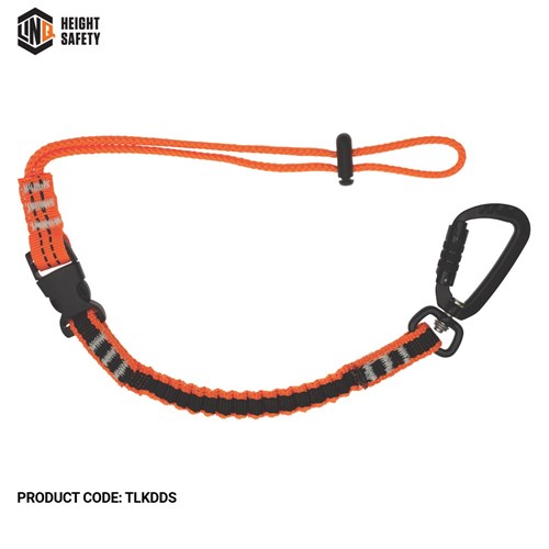 Tool Lanyard With Double Action Karabiner & Detachable Tool Strap