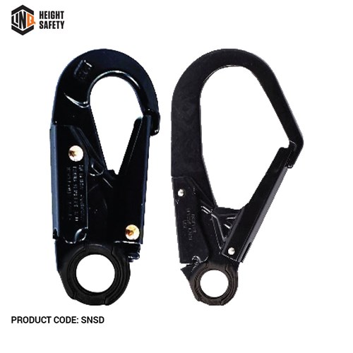 Elite Single Leg Shock Absorbing 2M Adjustable Lanyard with Hardware SN & SD