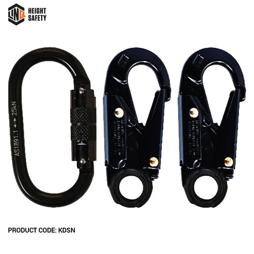 Elite Double Leg Elasticated Lanyard With Hardware Kd & Sn X2