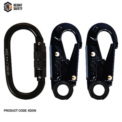 Elite Double Leg Elasticated Lanyard with Hardware KD & SN X2