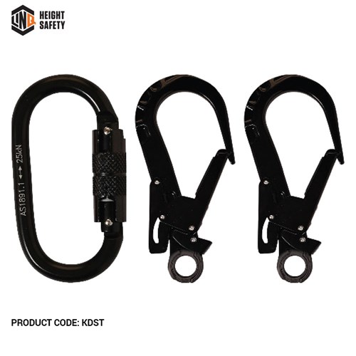 Elite Double Leg Elasticated Lanyard With Hardware Kd & St X2