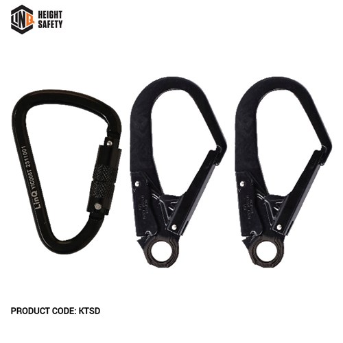 Elite Double Leg Elasticated Lanyard With Hardware Kt & Sd X2