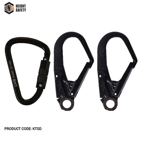 Elite Double Leg Elasticated Lanyard with Hardware KT & SD X2